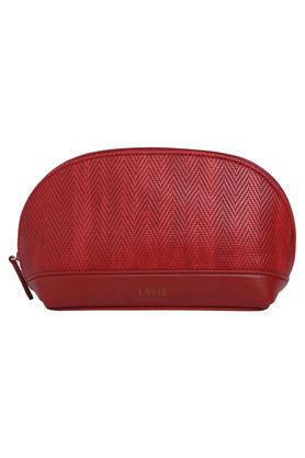 Buy LAVIE Womens Zip Closure Cosmetic Pouch