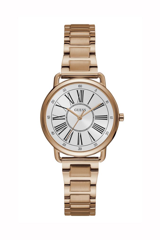 Buy GUESS Womens White Dial Stainless Steel Analogue Watch