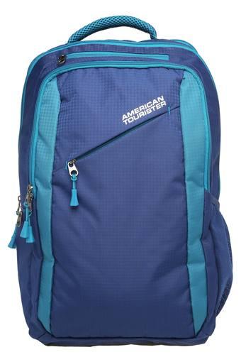 american tourister navy blue backpack