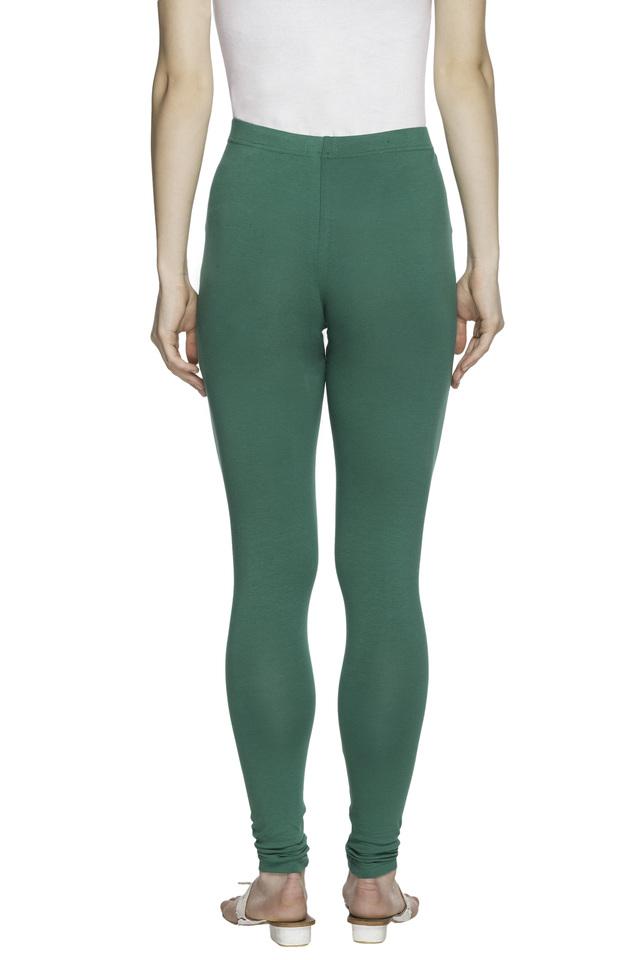 Green Women Leggings De Moza Go Colors - Buy Green Women Leggings