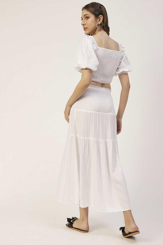 Viscose skirts online outlet india