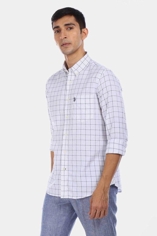 U.S. POLO ASSN. -  White Formal Shirts - Main