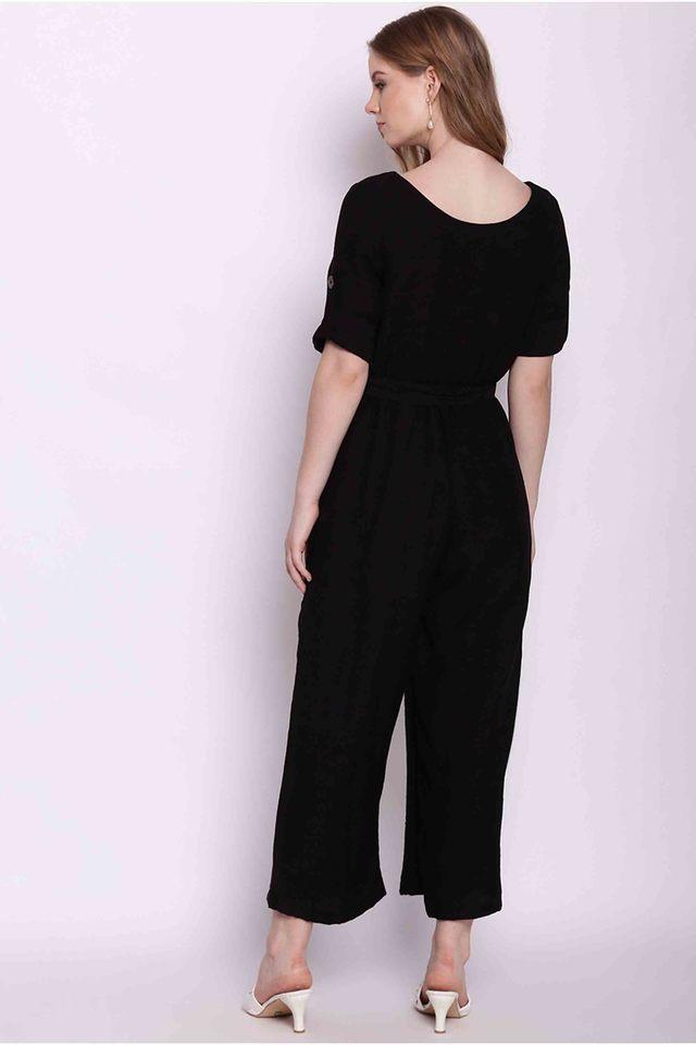 ZINK LONDON -  Black Jumpsuits - Main