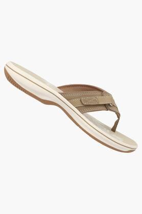 Clarks open hot sale toe flats