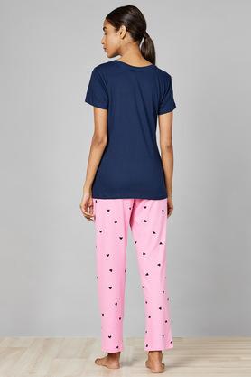 Womens wide discount leg pyjama sets