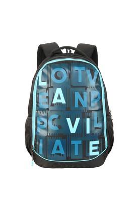 Buy LAVIE Black Womens Polyester Adelaide Backpack School Bag