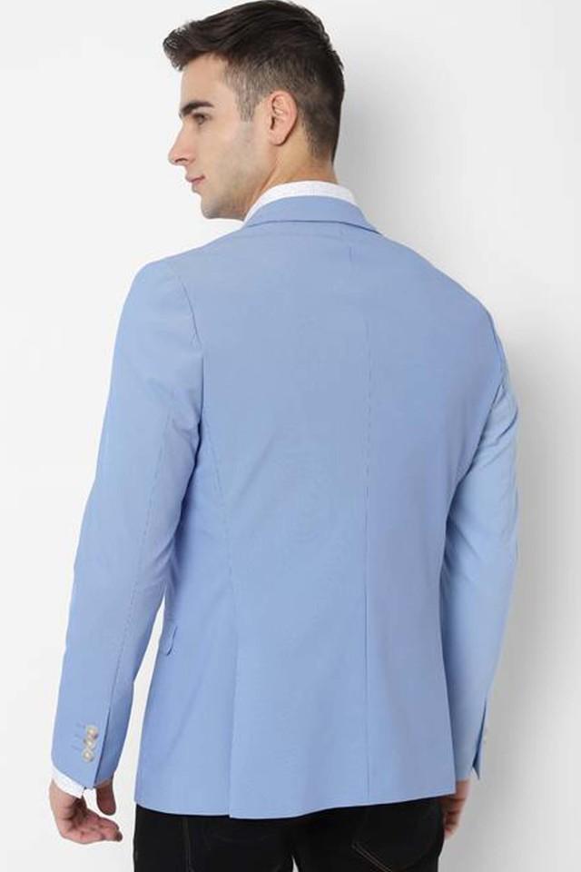 Light blue hot sale blazer men