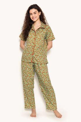 Green pyjama online set