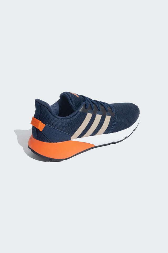 Navy blue and orange cheap adidas shoes