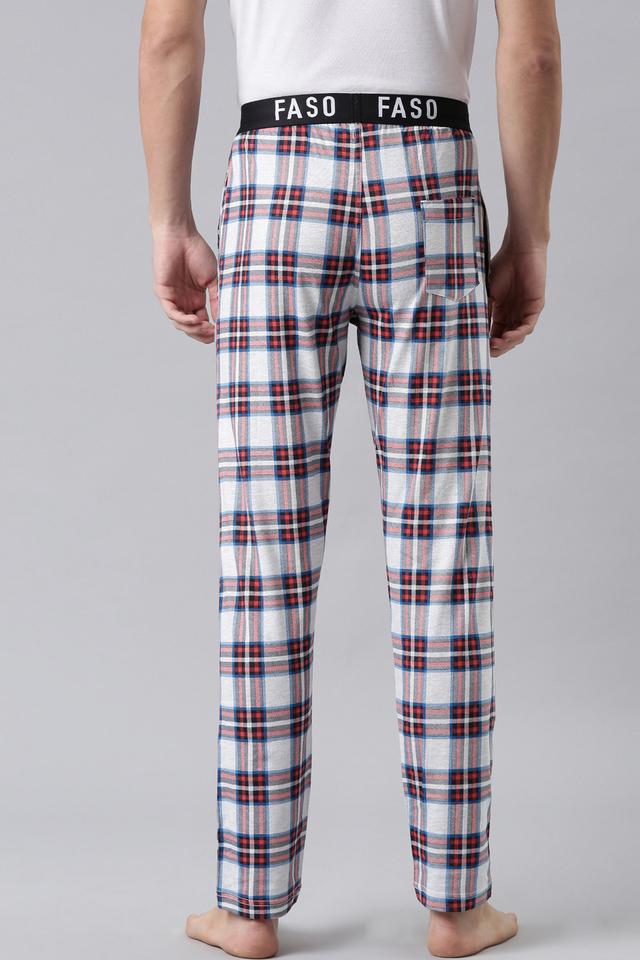 Regular Fit Flannel pyjama bottoms