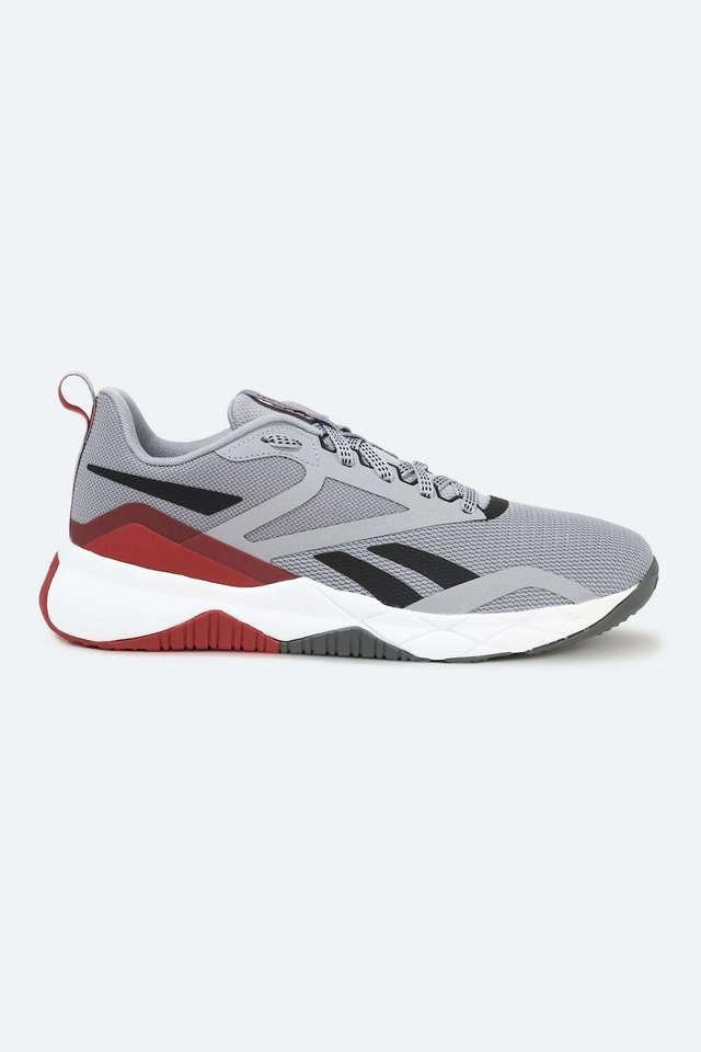 Reebok gray best sale sport shoes