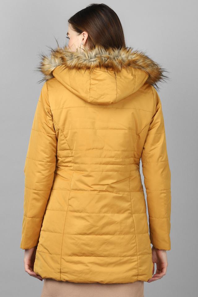 Bianca mustard hooded clearance coatigan