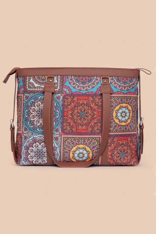 FloMotif Structured Shoulder Bag