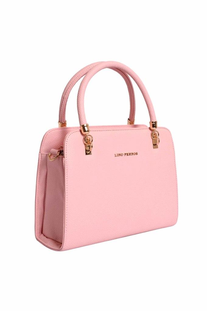 Buy LINO PERROS Pink Womens Pink Coloured Satchel Bag Shoppers Stop