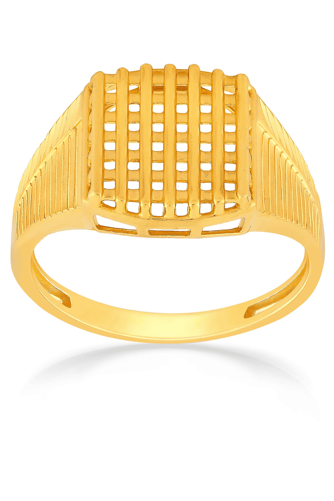 Mens gold deals ring malabar