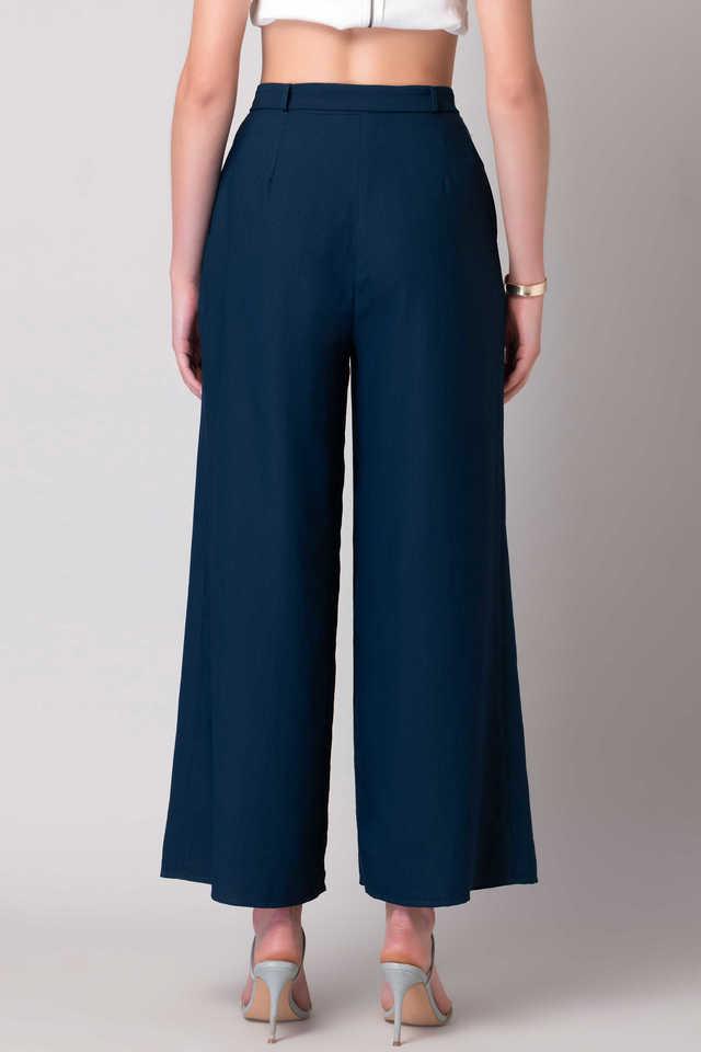 BOSS  Regularfit crepe trousers with paperbag waist