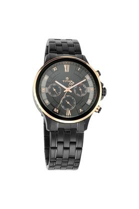 Buy TITAN Mens Regalia Grand Master Black Dial Stainless Steel