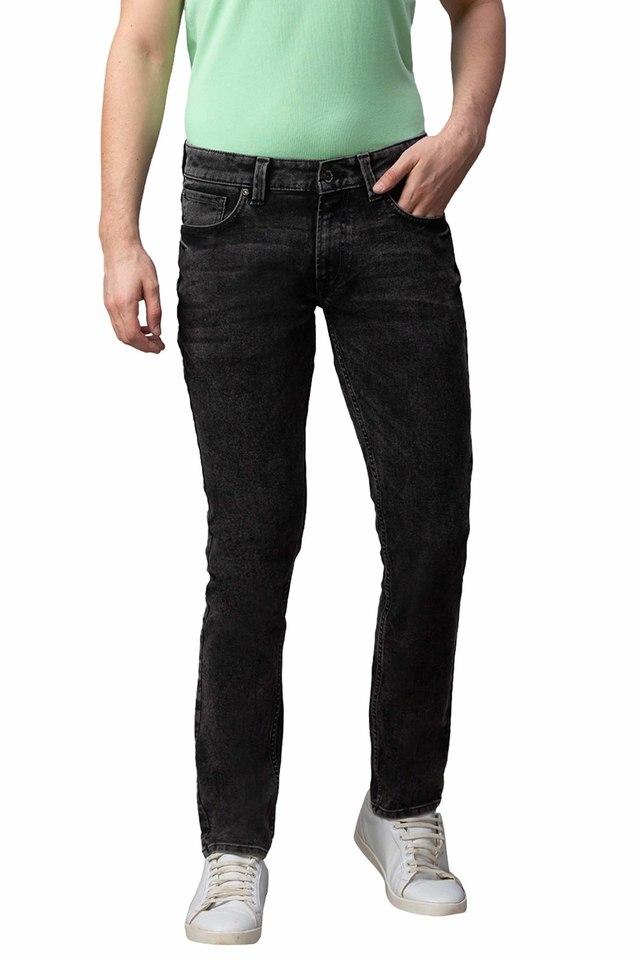 Buy Spykar Charcoal Black Skinny Fit Mens Jeans Shoppers Stop