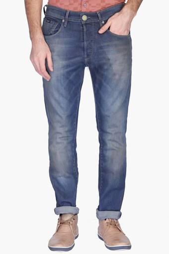 mens vintage wash jeans