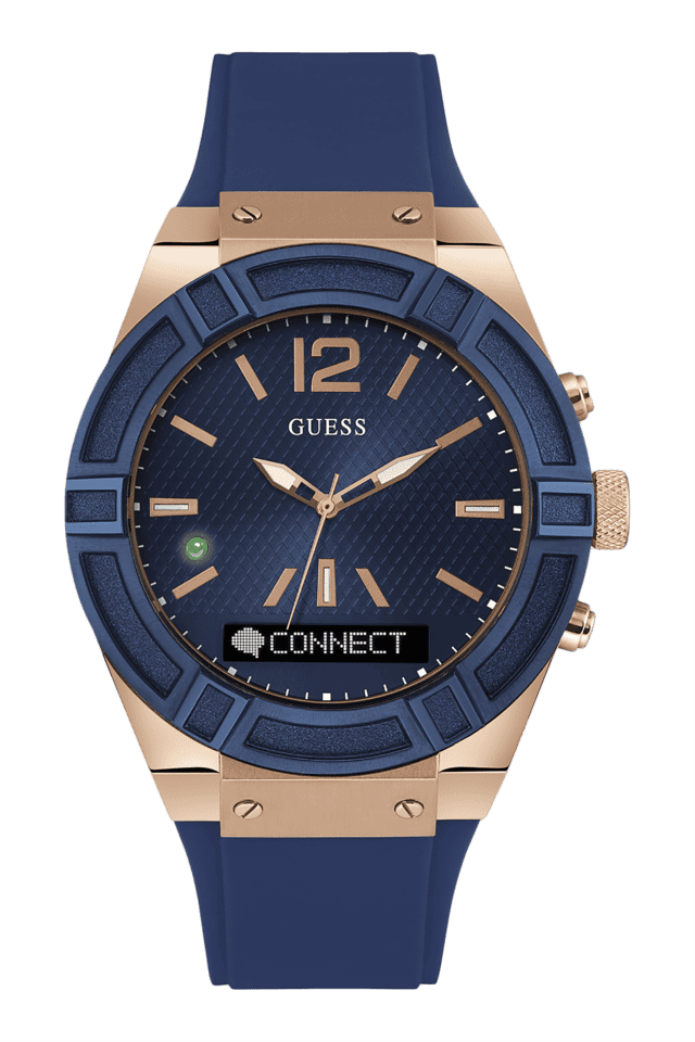 Buy GUESS Connect Mens Blue SmartWatch C0001G1 Shoppers Stop