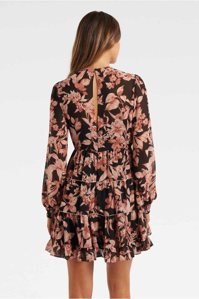 Forever new black floral dress sale