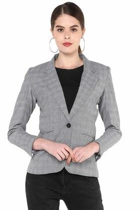 Grey discount ladies blazer