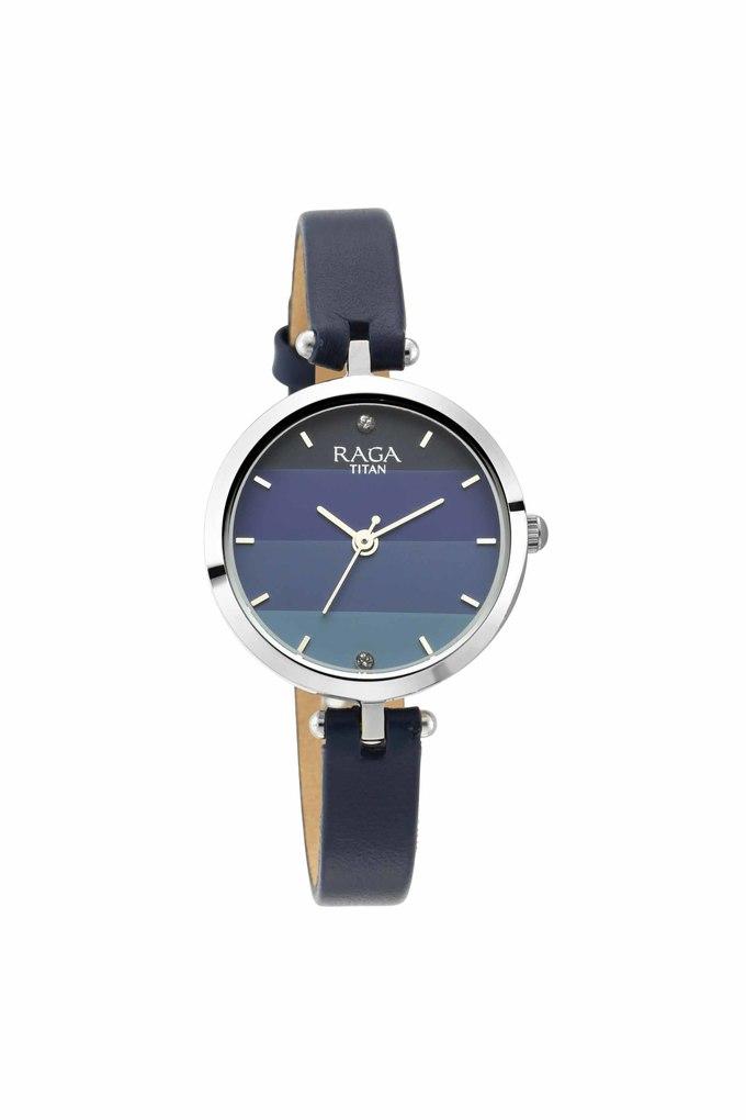 Buy TITAN Womens Raga Viva IV Phase I Silver Brass Analogue Watch -  2606SL02 | Shoppers Stop