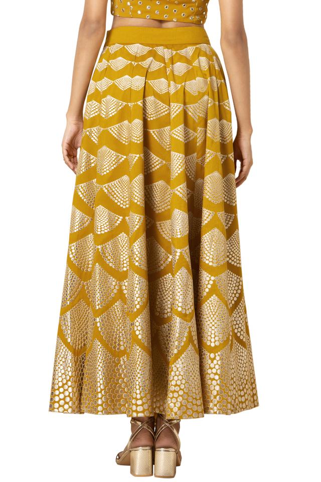 Silk long skirts online sale