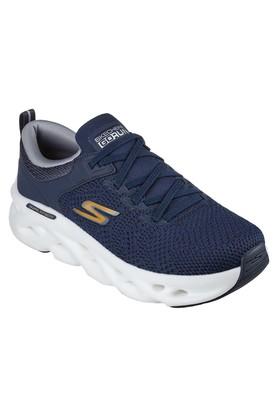 Buy SKECHERS Go Run Swirl Tech-Dash Charge Synthetic Mesh Regular Slipon  Sports Shoes