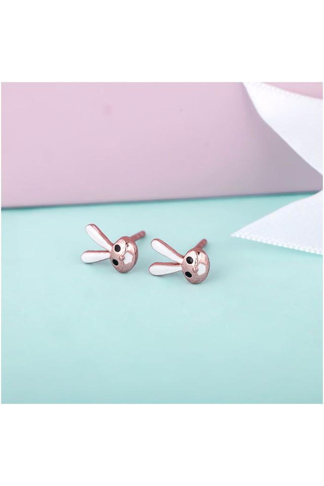 Girls' Pretty In Pink Bow Screw Back Sterling Silver Earrings - In Season  Jewelry : Target