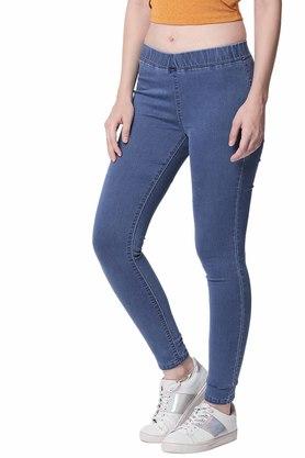 Buy online Star Printed Casual Women Jeans from Jeans & jeggings