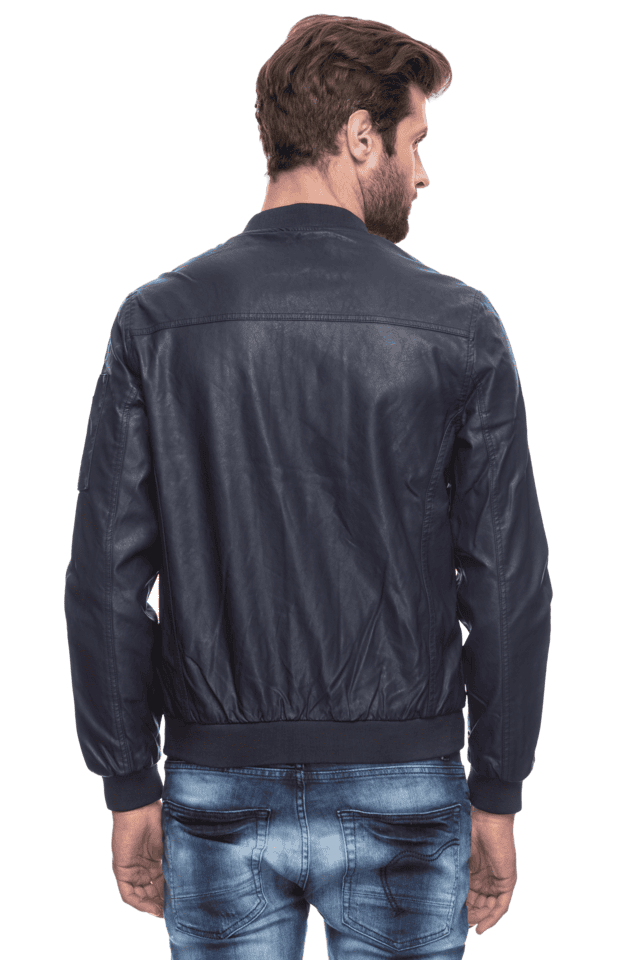 flying machine leather jacket