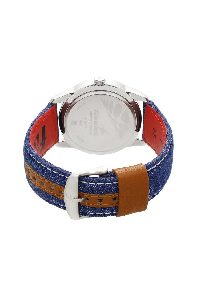 Buy FASTRACK undefined Mens Denim Grey Dial Analogue Watch 3189KL01 Shoppers Stop