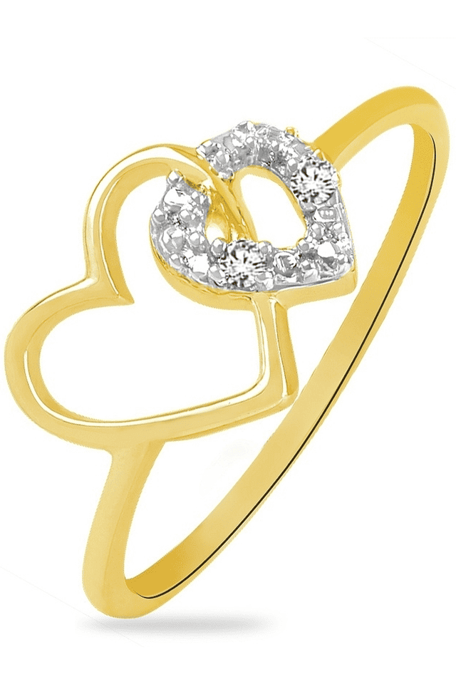 Small Heart Shaped Diamond Ring – TAMAYO GOLD LLC