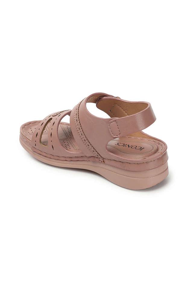 Buy ELLE Nude Women Buckle Flipflops online