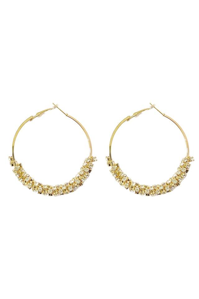 Amazon.com: Extra Large Gold Hoop Earrings - 4 inch Hoops - Big Fashion  Earrings - Lightweight Jewelry - Statement Earrings : Handmade Products