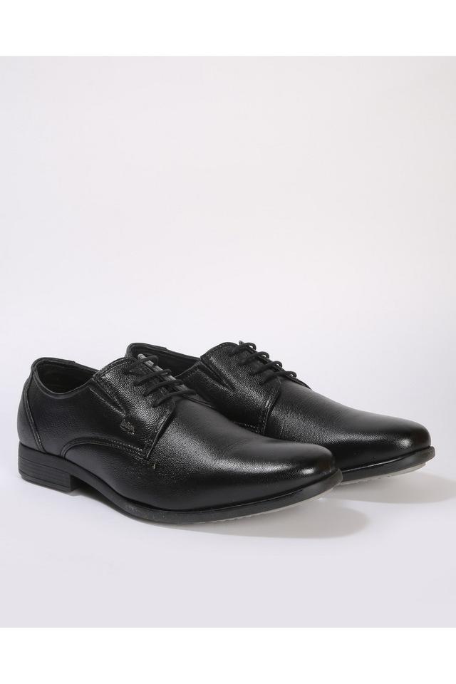 Lee cooper black store derby formal shoes