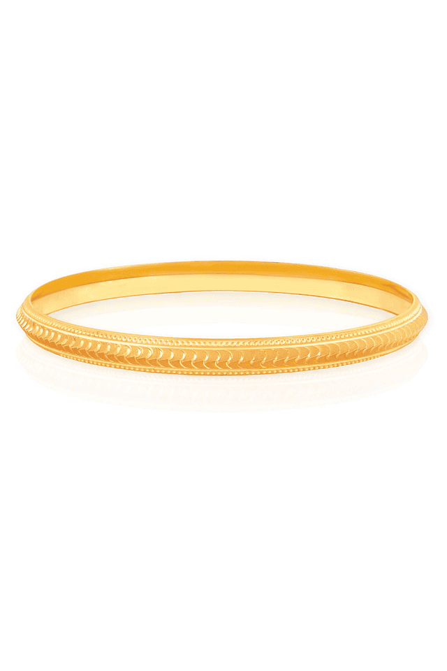 Womens Malabar Gold Bangle - Size 2