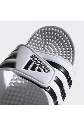 Buy ADIDAS White Adissage Synthetic Slipon Men s Slides Shoppers