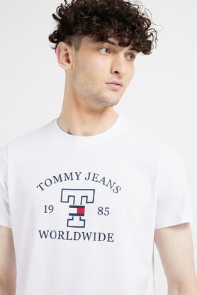 Tommy Sport Tommy Hilfiger Sport Graphic Logo SS T-Shirt - White