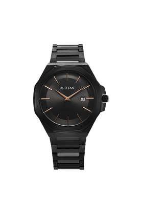 Titan black hot sale chain watch