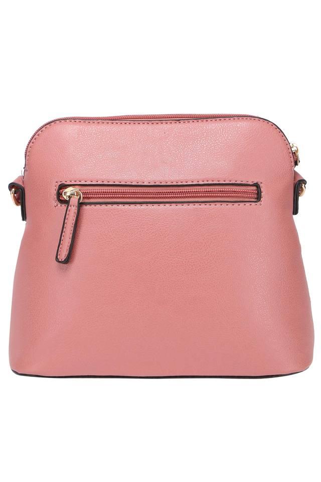 Womens Zip Closure Sling Bag