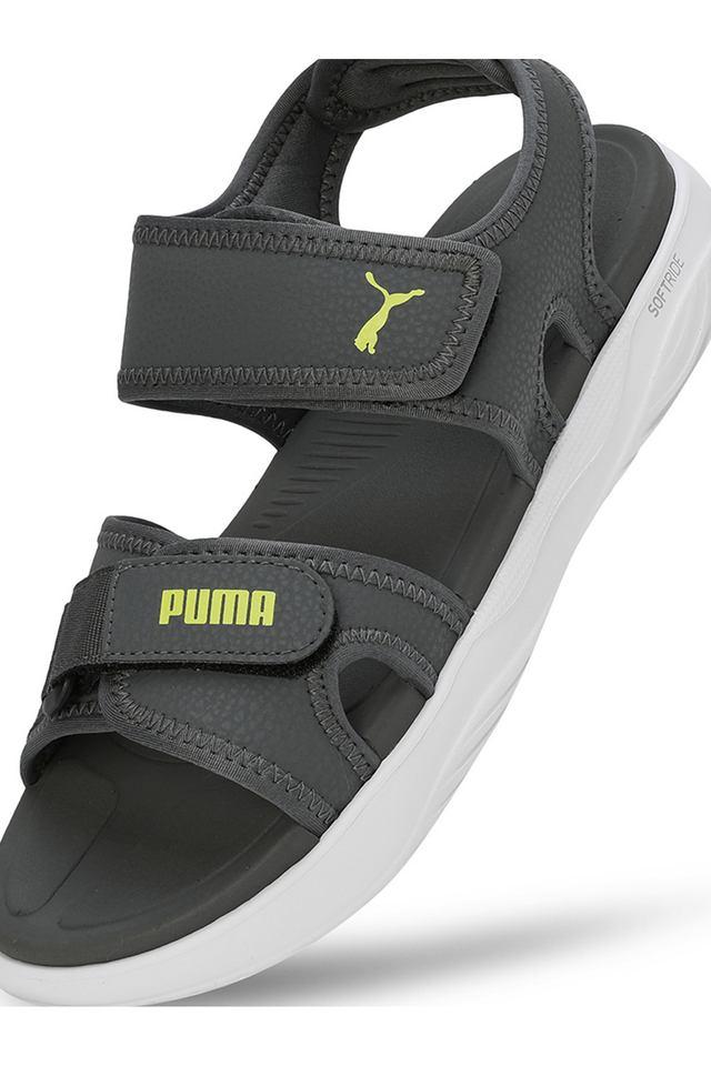 Puma sandals grey best sale