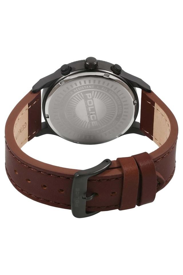 Police leather belt outlet watches