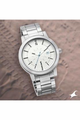 Buy FASTRACK Mens Tripster White Dial Analogue Watch 3245SM01