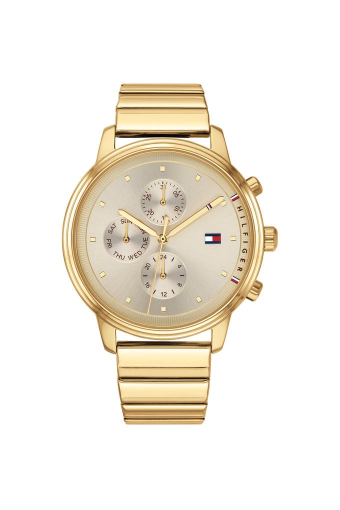 Buy TOMMY HILFIGER Womens Champagne Stainless Steel Multi Function