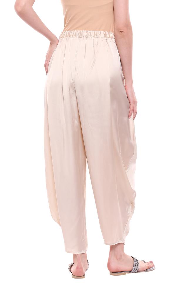 Go Colors Loose- Fit High-Rise Harem Pants - Absolutely Desi