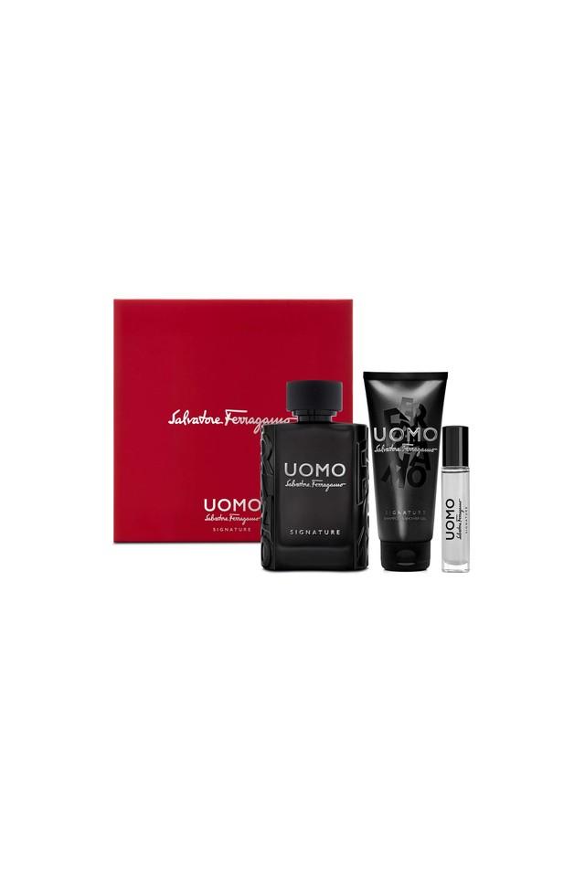 Buy FERRAGAMO Uomo Signature Set (Eau de Parfum 100 ml + 5 ml + Body Lotion  50 ml)