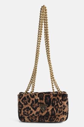  GUESS Womens Katey Satchel Crossbody Mini, Leopard, One Size US  : GUESS: Clothing, Shoes & Jewelry