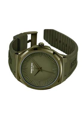 Buy KENNETH COLE Modern Classic 43.5 mm Green Dial Silicon Analog